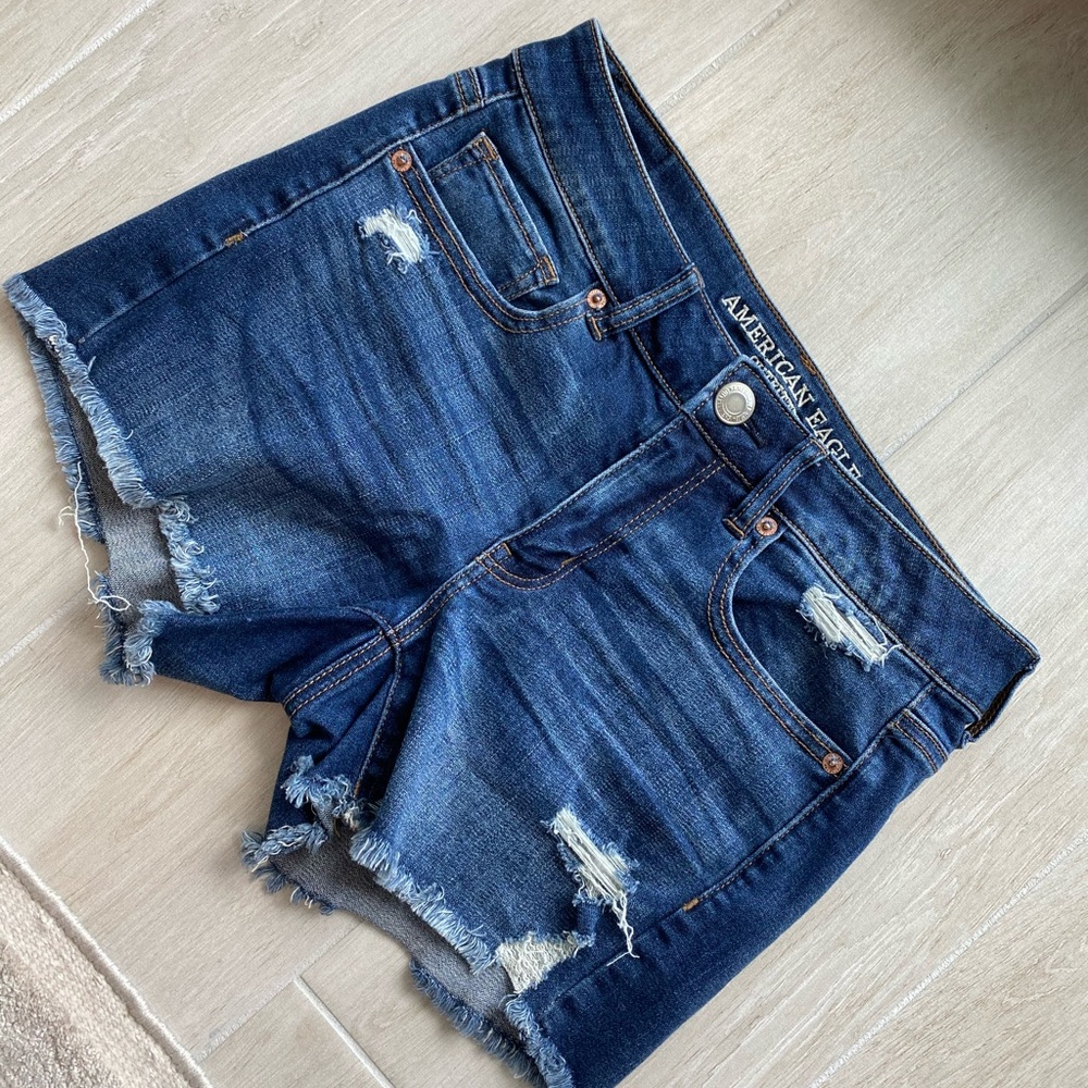 American Eagle Super Stretch Jean Shorts